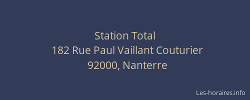 Station Total