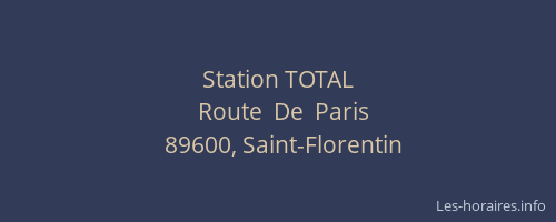 Station TOTAL