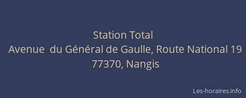 Station Total