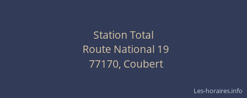 Station Total