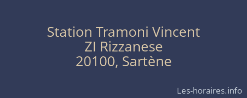 Station Tramoni Vincent