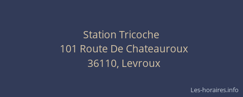 Station Tricoche
