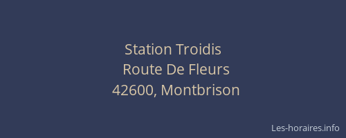 Station Troidis