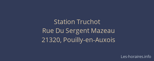 Station Truchot