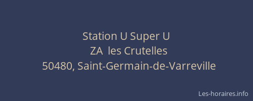 Station U Super U