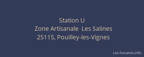 Station U