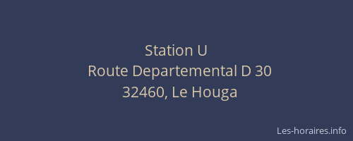 Station U