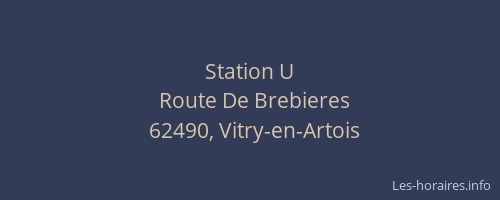 Station U