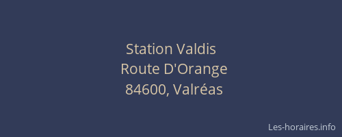 Station Valdis