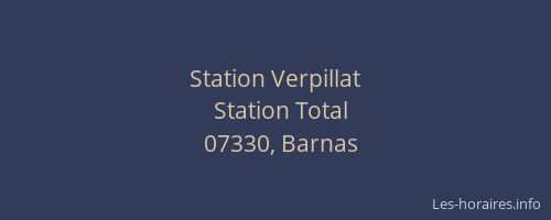 Station Verpillat
