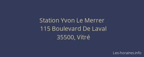Station Yvon Le Merrer