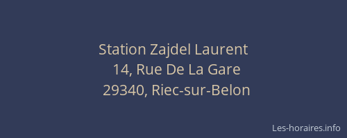 Station Zajdel Laurent