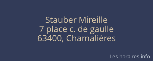 Stauber Mireille