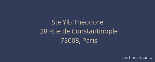 Ste Ylb Théodore