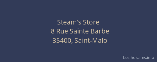 Steam's Store