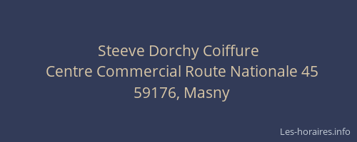 Steeve Dorchy Coiffure