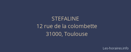 STEFALINE