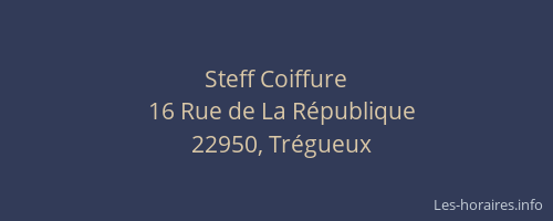 Steff Coiffure