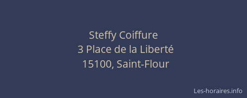 Steffy Coiffure