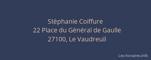 Stèphanie Coiffure