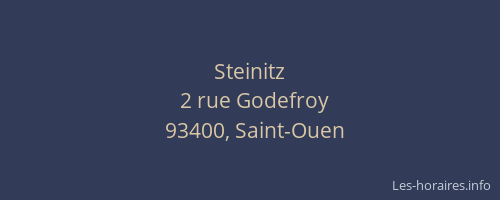 Steinitz