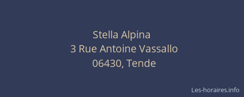 Stella Alpina