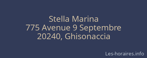 Stella Marina