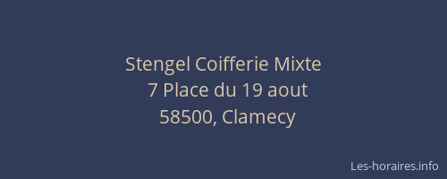 Stengel Coifferie Mixte