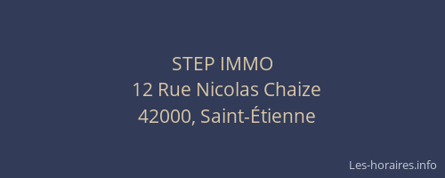 STEP IMMO