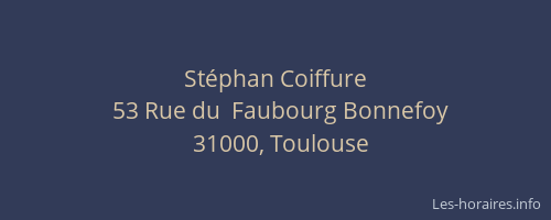 Stéphan Coiffure