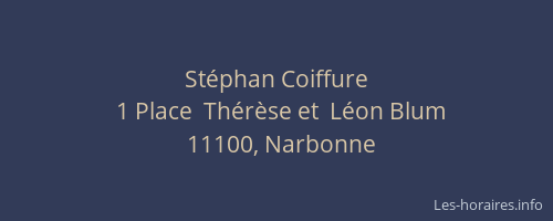 Stéphan Coiffure