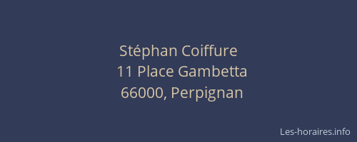 Stéphan Coiffure