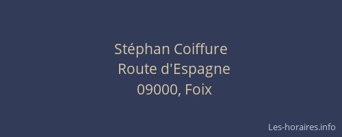 Stéphan Coiffure