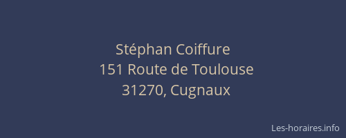 Stéphan Coiffure