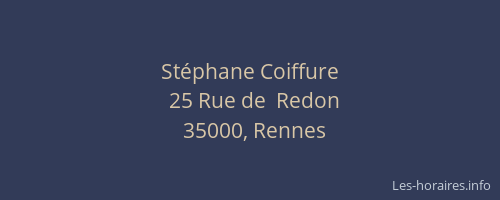 Stéphane Coiffure