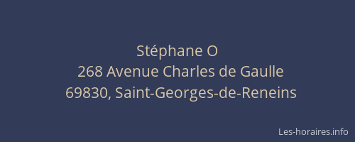 Stéphane O