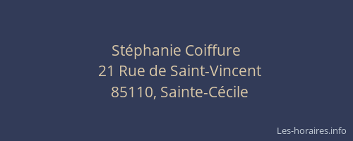 Stéphanie Coiffure