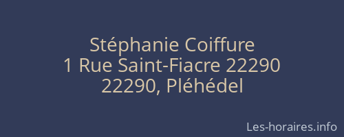 Stéphanie Coiffure