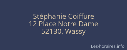 Stéphanie Coiffure