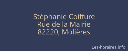 Stéphanie Coiffure