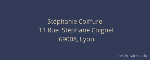 Stéphanie Coiffure