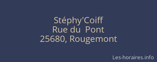 Stéphy'Coiff