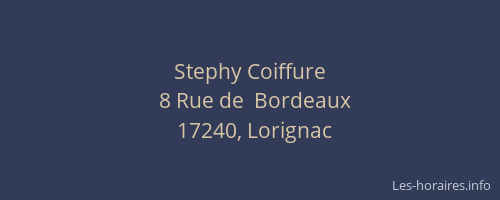 Stephy Coiffure