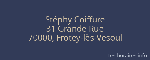 Stéphy Coiffure