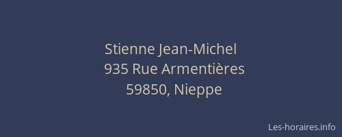 Stienne Jean-Michel