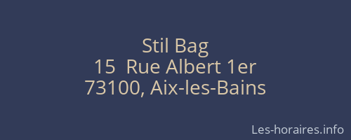 Stil Bag