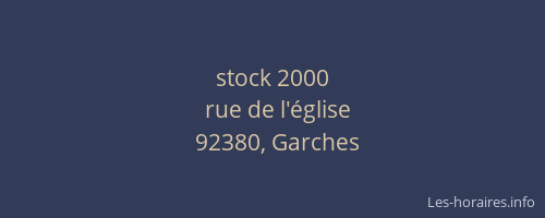 stock 2000