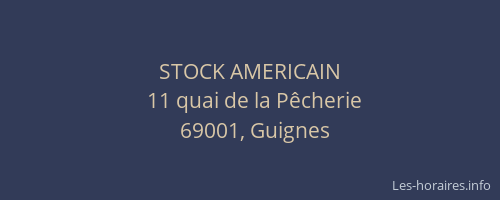 STOCK AMERICAIN