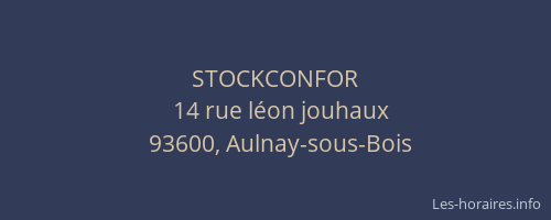 STOCKCONFOR