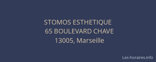 STOMOS ESTHETIQUE